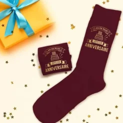 Paire de chaussettes pour homme pour anniversaire - Joyeux Anniversaire