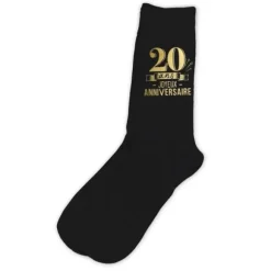 Paire de chaussettes pour homme pour anniversaire - Âge au choix