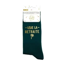 Paire de chaussettes pour homme pour retraite - Vive la retraite
