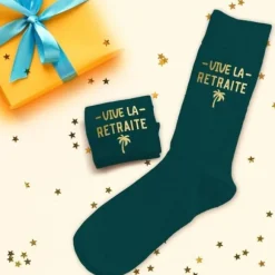 Paire de chaussettes pour homme pour retraite - Vive la retraite