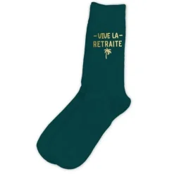 Paire de chaussettes pour homme pour retraite - Vive la retraite