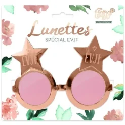 Paire de lunettes avec étoiles - Collection EVJF Party