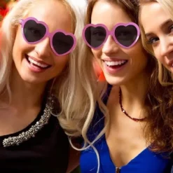 Paire de lunettes en forme de cœur - Collection EVJF Party