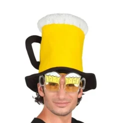 Paire de Lunettes Humoristiques Fantaisie - Chopes de Bière