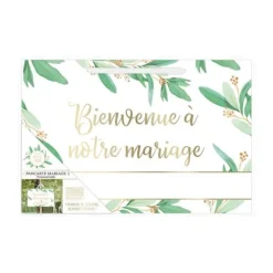 Pancarte "Bienvenue à notre mariage" - Collection Vive les Mariés