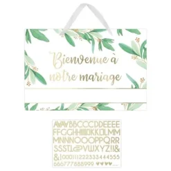 Pancarte "Bienvenue à notre mariage" - Collection Vive les Mariés