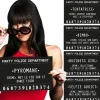 20 Pancartes d'arrestations Photobooth pour Femmes