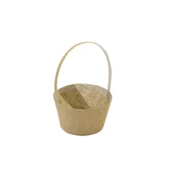 Panier à pétales en jute
