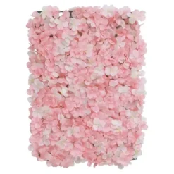 Panneau floral d'hortensias - 60 x 40 x 5 cm - Couleur au choix