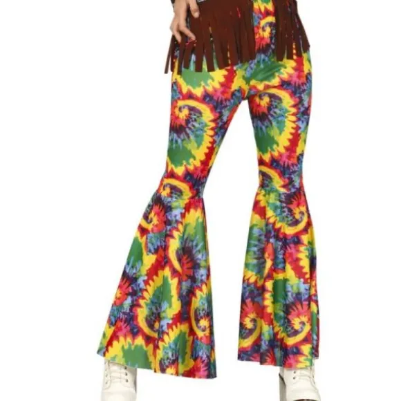 Pantalon pattes d'éléphant hippie femme - Taille L