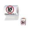Papier toilette humoristique anniversaire : 18 ans