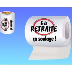 Papier Toilette "la Retraite ça Soulage!"
