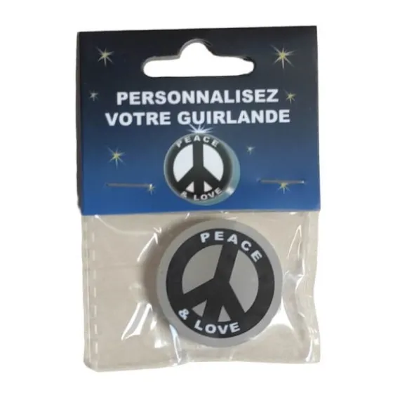 Peace & Love pour Guirlande à Personnaliser