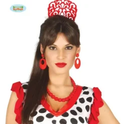 Peigne andalou rouge