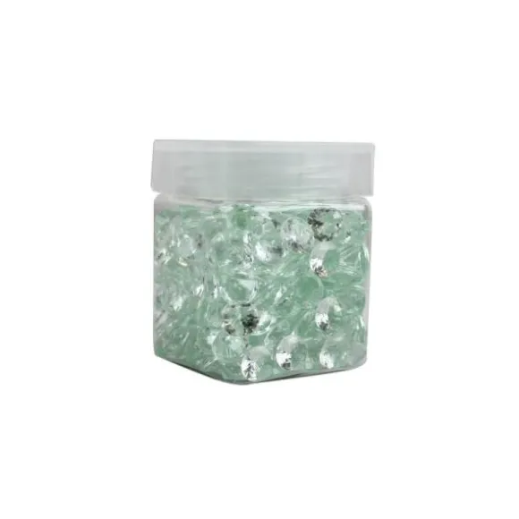 Perle de pluie diamants 110 gr - Vert menthe