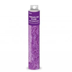 Perles de pluie décoratives - 65 g - Couleur au choix