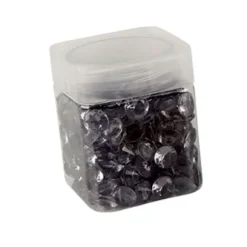Perles de pluie diamants 110 gr - Gris