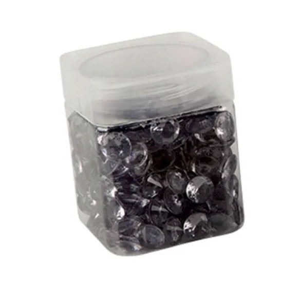 Perles de pluie diamants 110 gr - Gris