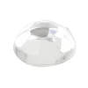 160 Perles strass autocollantes - transparent
