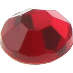 160 Perles Strass Autocollantes - Rouge