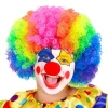 Perruque arc-en-ciel de Clown pour enfant