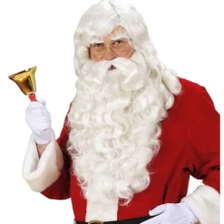 Perruque, Barbe et Moustache du Père Noël Luxe