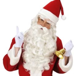 Perruque, Barbe et Moustache du Père Noël Luxe