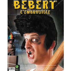 Perruque Bebert l'Embrouille Noire