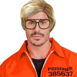 Perruque blonde de Tueur en Série pour homme