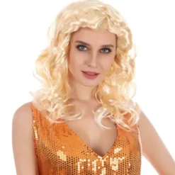 Perruque Blonde Doll pour Femme