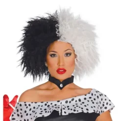 Perruque Cruella d'Enfer