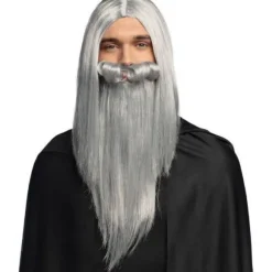 Perruque de Magicien avec barbe