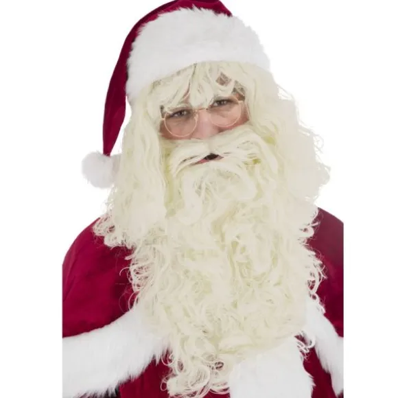 Perruque et barbe du père Noël - Naturel Luxe
