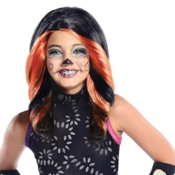 Perruque Monster High Skelita Calaveras Enfant