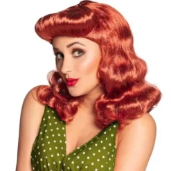 Perruque Pin-Up - Rousse