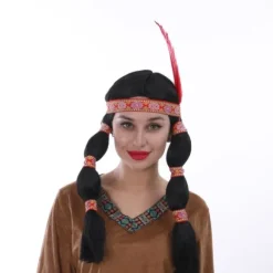 Perruque pour Femme d'Indienne