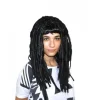 Perruque Rasta avec Dreads Noires