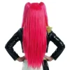 Perruque rose de Chanteuse KPop pour fille