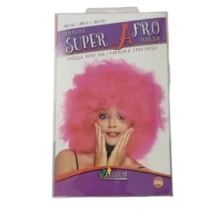 Perruque Super Afro pour adulte - Rose