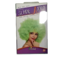 Perruque Super Afro pour adulte - Vert