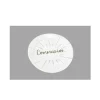 6 Petites Assiettes en Carton - Communion - Argent