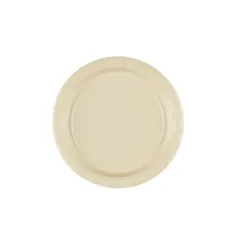 8 Petites Assiettes en Carton Ivoires - 18 cm