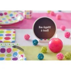 Petites Boules en Rotin x12 - Blanc