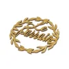 2 Petites Couronnes - Le Parrain - Paillettes Or