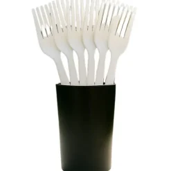 10 petites cuillères réutilisables en plastique - 13 cm - Couleur au choix