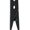 12 Petites Pinces en Bois - Noir