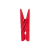 12 Petites Pinces en Bois - Rouge