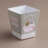 Petits Cônes Baby Shower - Nounours rose