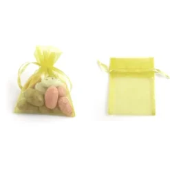 Petits sachets en organdi x10 - Coloris au choix