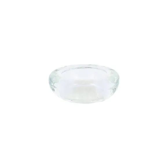 Photophore en verre - Charlie - 6,5 x 2,5 cm - Couleur au choix